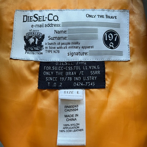 DIESEL , Diesel co vest - Picture 12 of 12